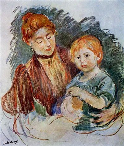 Woman and Child Berthe Morisot